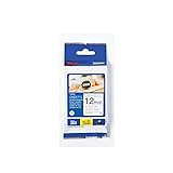 Brother TZe-231S Labelling Tape Cassette, Black on White, 12 mm (W) x 4M (L), Laminated, Brother Genuine Supplies