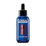 L'Oréal Men Expert Power Age Serum, Multi-action Serum for Men, Hyaluronic Acid Smooths, Firms, Revitalises Skin, Reduces Signs of Aging for Healthy-Looking Skin, 30ml