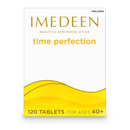 Imedeen Time Perfection - 120 Tablets - Skincare Supplements to Support Collagen Formation - Containing Vitamin C and Zinc - Improves Moisture Balance & Helps Skin to Feel Smoother.