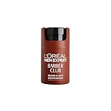 L'Oréal Men Expert Barber Club Short Beard and Face Soothing Moisturiser, Non-Greasy, Paraben Free, 50ml