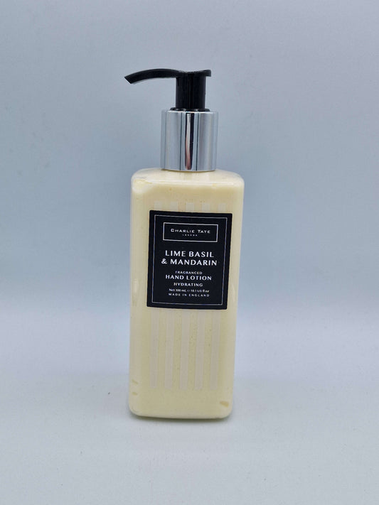 Charlie Tate Lime Basil & Mandarin Hand Lotion