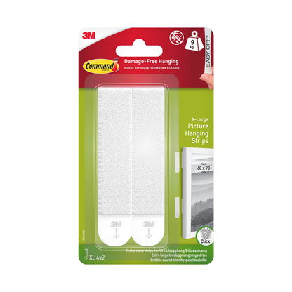 3M Command Extra large White Picture hanging Adhesive strip 17217
