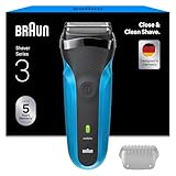 Braun Series 3 Electric Shaver for Men with Precision Beard Trimmer, Wet & Dry Electric Razor for Men