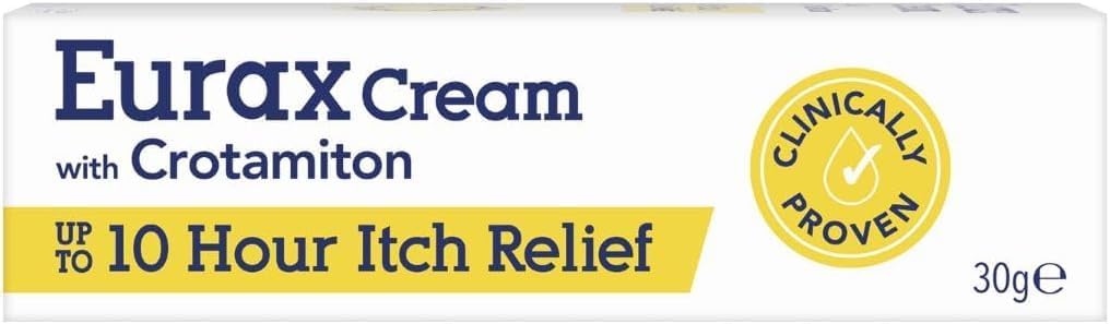 Eurax Itch Relief Cream, Hydrating Relief from Itchy & Irritated Skin 30g