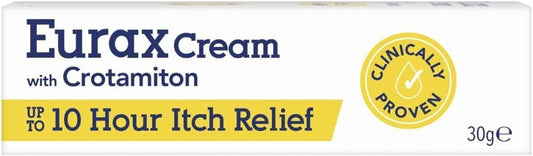 Eurax Itch Relief Cream, Hydrating Relief from Itchy & Irritated Skin 30g