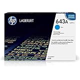 HP Q5951A 643A Original LaserJet Toner Cartridge, Cyan, Single Pack