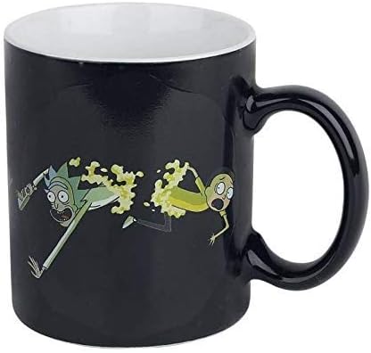 Rick & Morty Portal Heat Change Mug