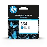 HP CB318EE 364 Original Ink Cartridge, Cyan, Single Pack