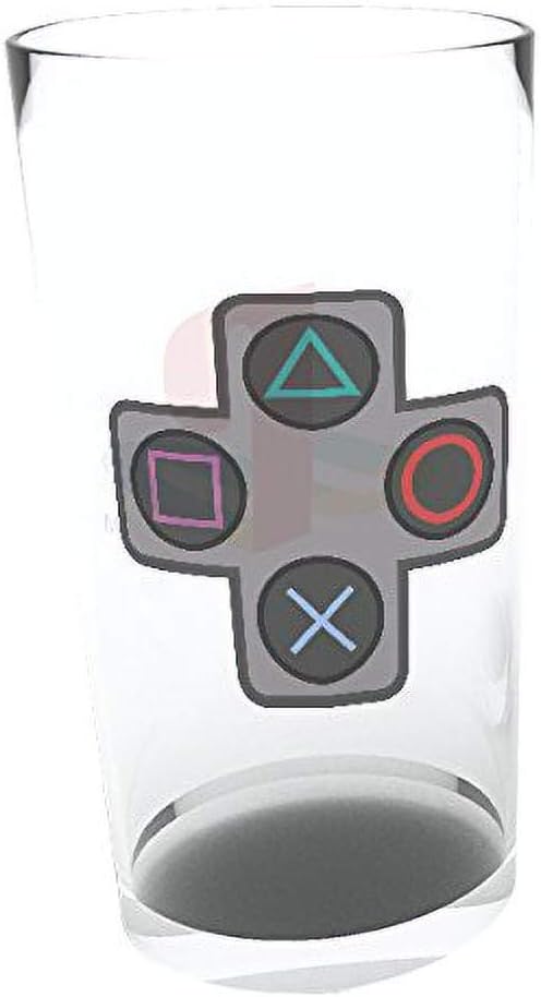 PlayStation Buttons 400ml Glass