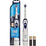 Oral-B Pro-Expert Electric Toothbrushes for Adults, Mothers Day Gifts for Her/Him, 1 Handle, 1 Precision Clean Toothbrush Head, 2 Batteries, 1 Mode with 2D Cleaning, Blue & White