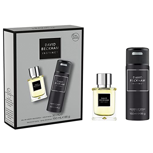David Beckham Instinct Giftset For Him, 30ml Eau De Toilette & 150ml Deo Spray