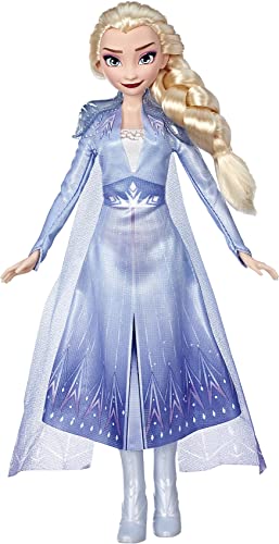 Frozen Disney Elsa Fashion Doll With Long Blonde Hair and Blue Outfit Inspired 2 – Toy for Kids 3 Years Old and Up