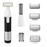 Remington Omniblade Hybrid Face and Body Stubble Trimmer - Waterproof Cordless Rechargable Shaver with 4X Stubble Combs and Body Comb Attachment HG3000