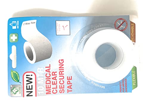 Medical Clear Securing Tape 10M