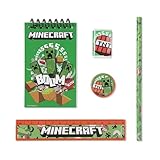 Disney STATIONERY SET 5 PCS MINECRAFT (12x4)