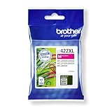 Original Brother LC-422XLM Magenta Ink Cartridge for 1,500 Pages for MFC-J5340DW, MFC-J5345DW, MFC-J5740DW, MFC-J6540DW, MFC-J6940DW