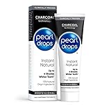 Pearl Drops Professional Daily Toothpaste with Charcoal, Up to 4 Shades Whiter Teeth, Natural Formula, Enamel Protection, Freshens Breath, 75ml