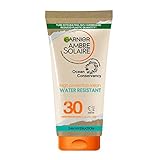 Garnier Ambre Solaire SPF 30 Water Resistant High Protection Sun Cream Lotion