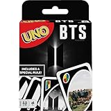 UNO GDG35 BTS Card Game for 7-Year-Olds and Up with 112 Cards
