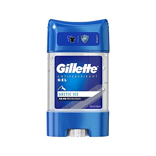 Gillette Endurance Artic Ice Antiperspirant Clear Gel for Men, 70ml