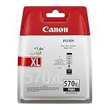 Canon Genuine Ink Cartridge PGI-570XL – Black For Selected PIXMA TS and MG Series, High