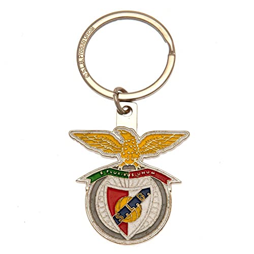 SL Benfica Crest Keyring (One Size)