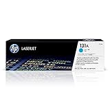 HP CF211A 131A Original LaserJet Toner Cartridge, Cyan, Single Pack