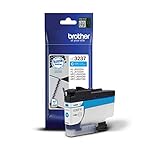 Brother LC-3237C Inkjet Cartridge, Cyan, Single Pack, Super High Yield, Includes 1 x Inkjet Cartridge, Genuine Supplies
