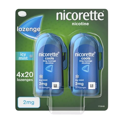 Nicorette Cools 2mg Lozenge (4 x 20 Lozenges)