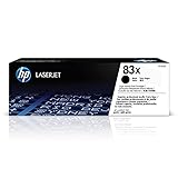 HP CF283X 83X High Yield Original LaserJet Toner Cartridge, Black, Single Pack