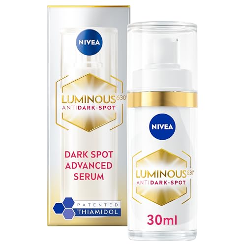 NIVEA LUMINOUS 630, Advanced Treatment Serum (30ml), Corrector Face Serum, Lightweight,Treatment with Hyaluronic Acid, For a Smooth and Even Skin Tone
