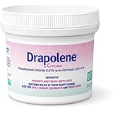 Drapolene Antiseptic Cream Anaesthetic Healing Prevents Relief Rash, 350g