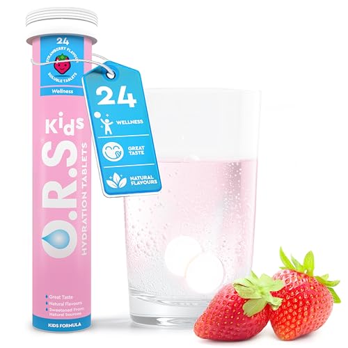 O.R.S Kids Hydration Tablets – Strawberry, Pack of 1