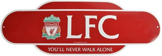 Liverpool Retro Years Colour Metal Street Sign
