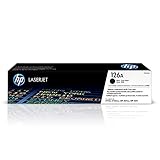 HP CE310A 126A Original LaserJet Toner Cartridge, Black, Single Pack