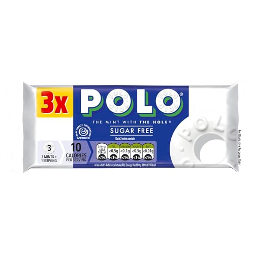 Polo Sugar Free Mints Tube, Pack of 3
