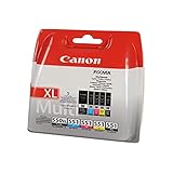 CANON Ink Cartridge Canon PGI Pack 550XL Black + CLI 551 4 colors (Cyan/Yellow/Black/Magenta)