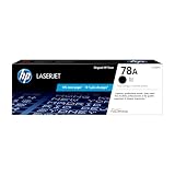 HP CE278A 78A Original LaserJet Toner Cartridge, Black, Single Pack
