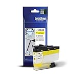 Brother LC-3237Y Inkjet Cartridge, Yellow, Single Pack, Super High Yield, Includes 1 x Inkjet Cartridge, Brother Genuine Supplies