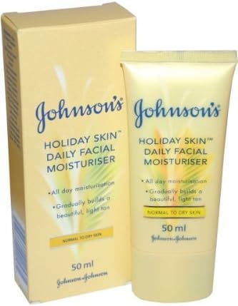 Johnsons Holiday Skin Facial Moisturiser Normal/Dry Skin 50ml