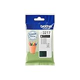 Brother LC-3217BK Inkjet Cartridge, Black, Single Pack, Standard Yield, Includes 1 x Inkjet Cartridge, Brother Genuine Supplies
