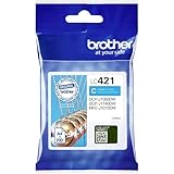 Brother LC-421C Inkjet Cartridge, Cyan, Single Pack, includes 1 x Inkjet Cartridge, Brother Genuine Supplies, Standard