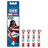Oral-B Stages Kids Star Wars Replacement Toothbrush Heads Powered by Braun - Pack of 4