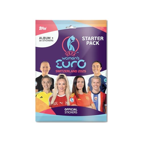 Topps UEFA Women's Euros 2025 Sticker Collection Starter Pack