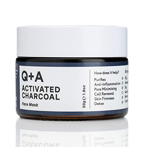 Q+A Activated Charcoal Mask 50g