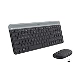 Logitech MK470 Slim Wireless Keyboard & Mouse Combo for Windows