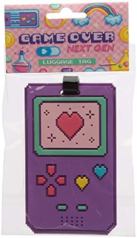 Game Over PVC Luggage Tag