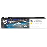 HP L0R15A 981Y Extra High Yield Original PageWide Cartridge, Yellow, Single Pack