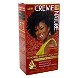 Creme of Nature Argan Womens Gel Hair Colour 1.0 Intense Black