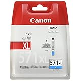 Canon CLI-571XLC High Yield Ink Cartridge - Cyan, 0332C004